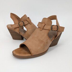 Frye And Co Heeled Sandals Women Size 10 Gaia Open Toe Coastal Cowgirl Slingback